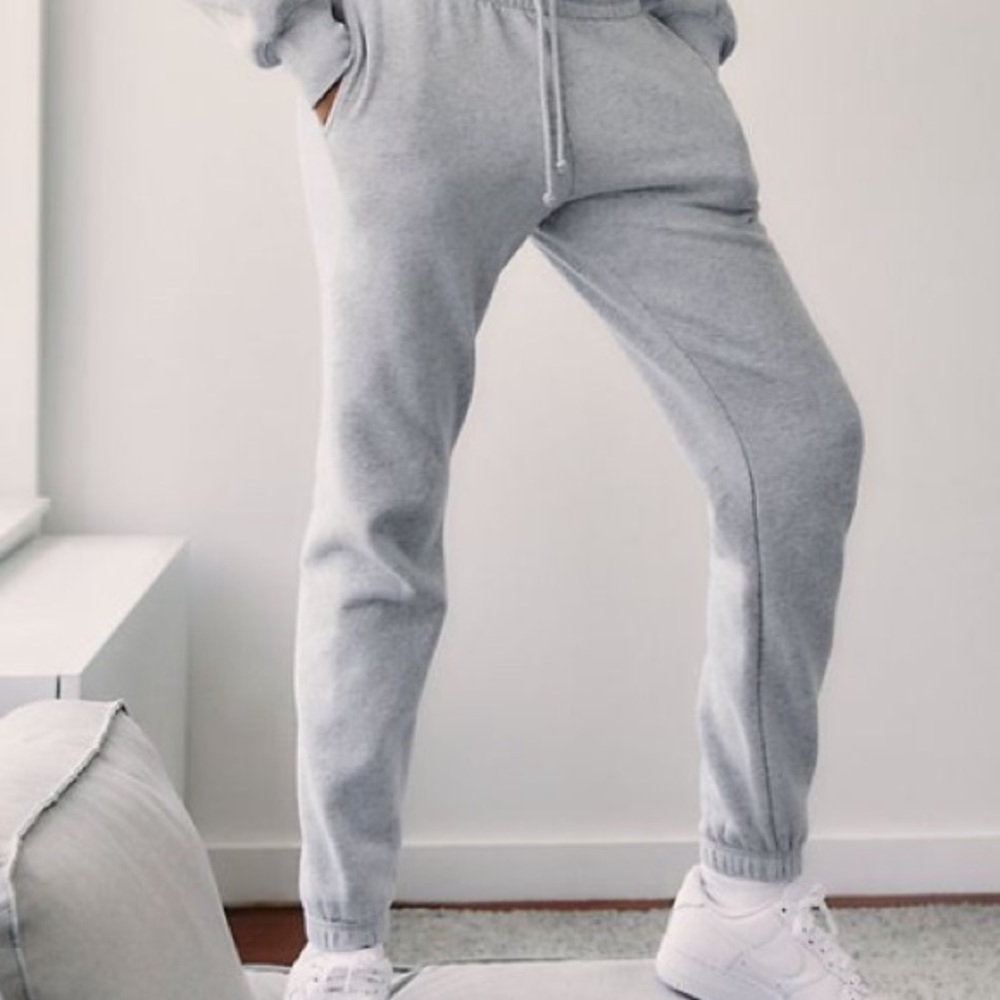 Fila Grey Joggers with Small Logo